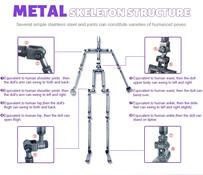 Realistic full silicone metal skeleton adult sex toy doll lifelike oral ass vagina big ass sex doll fat for men by AutomaticWoman